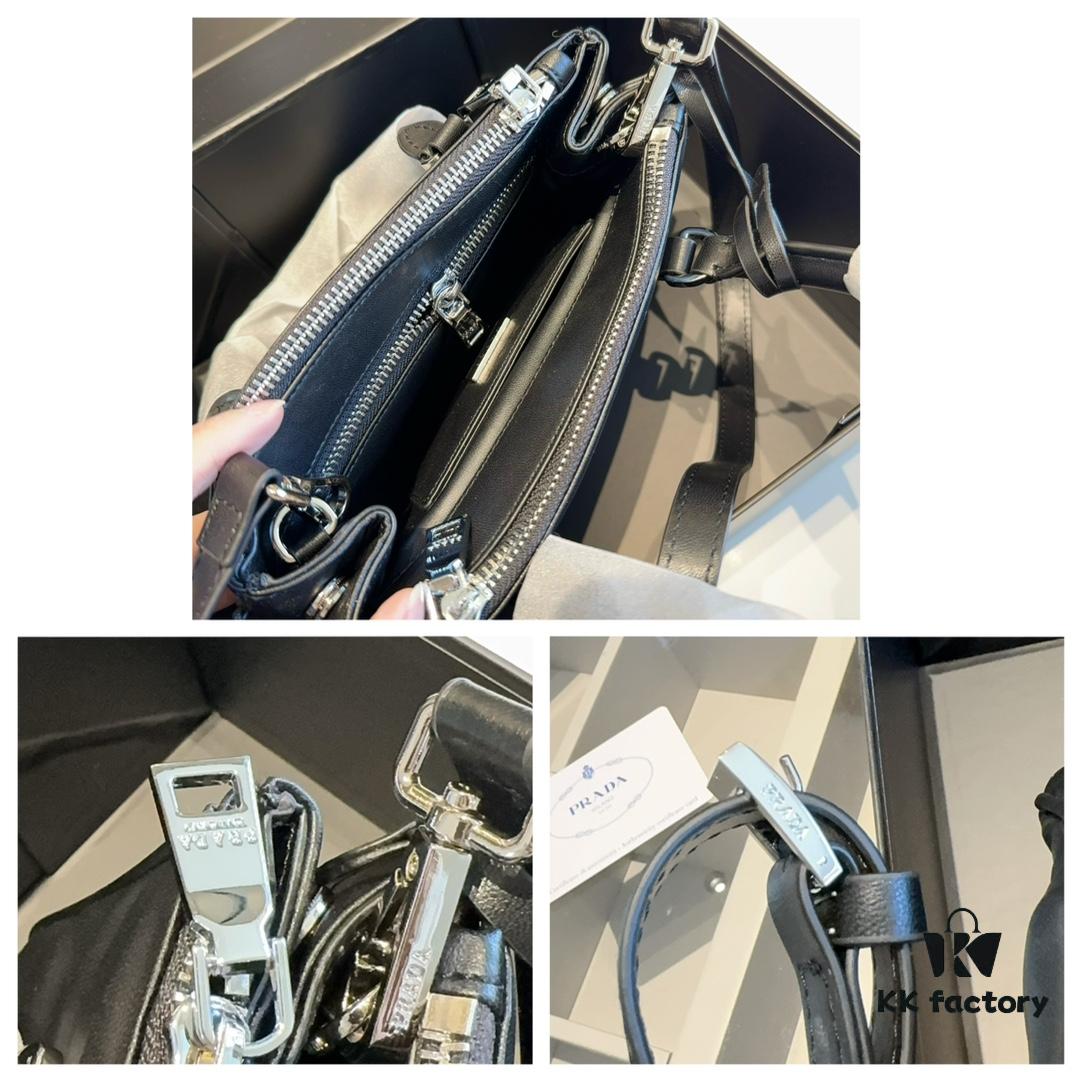 Prada Limited Edition Cloud Series Mini Killer Bag Galleria with Long Strap