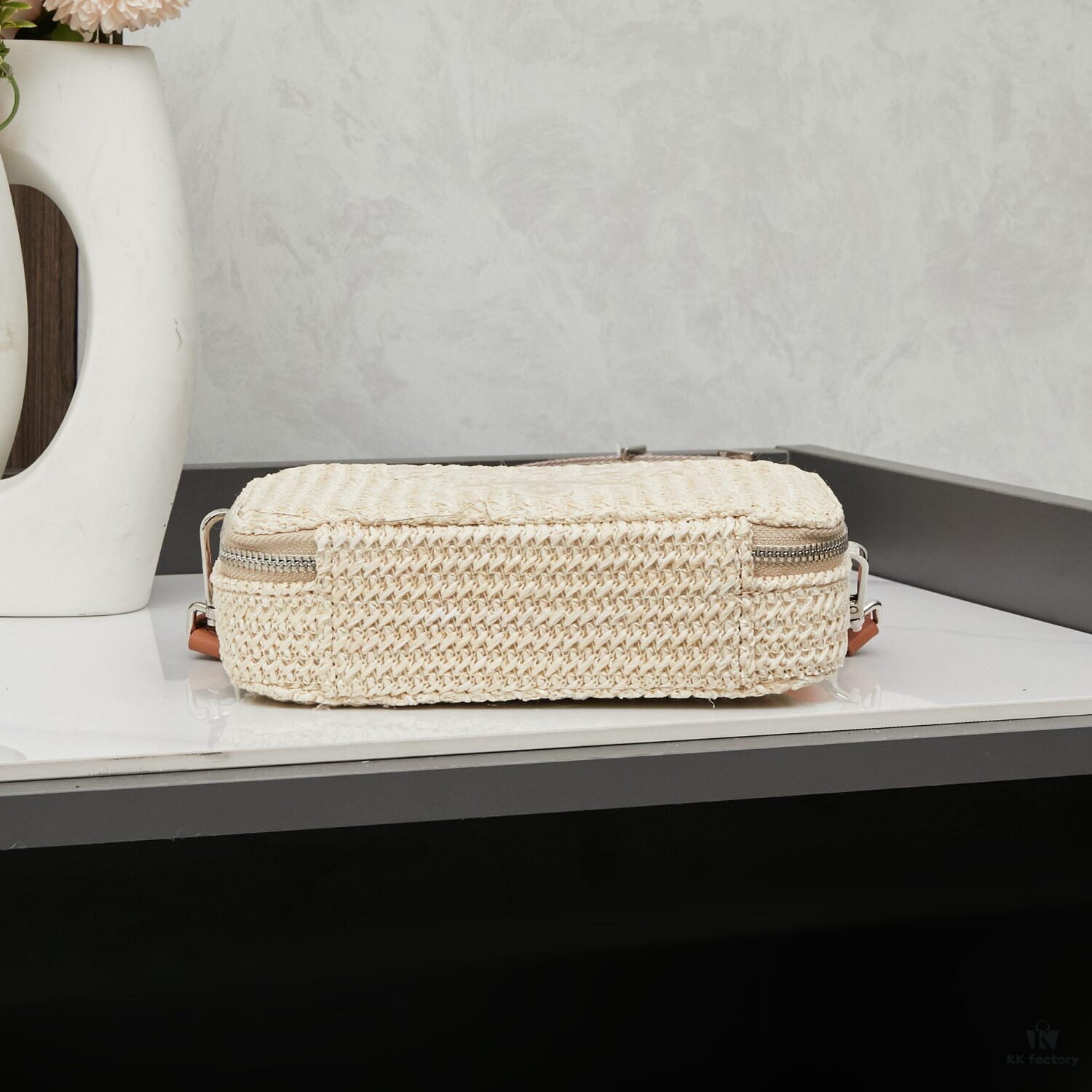 P Brand Raffia Camera Bag - Catch the Last Moments of Summer