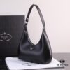 Prada-inspired shoulder bag with elegant design and premium color scheme, size 24.14, model 8812