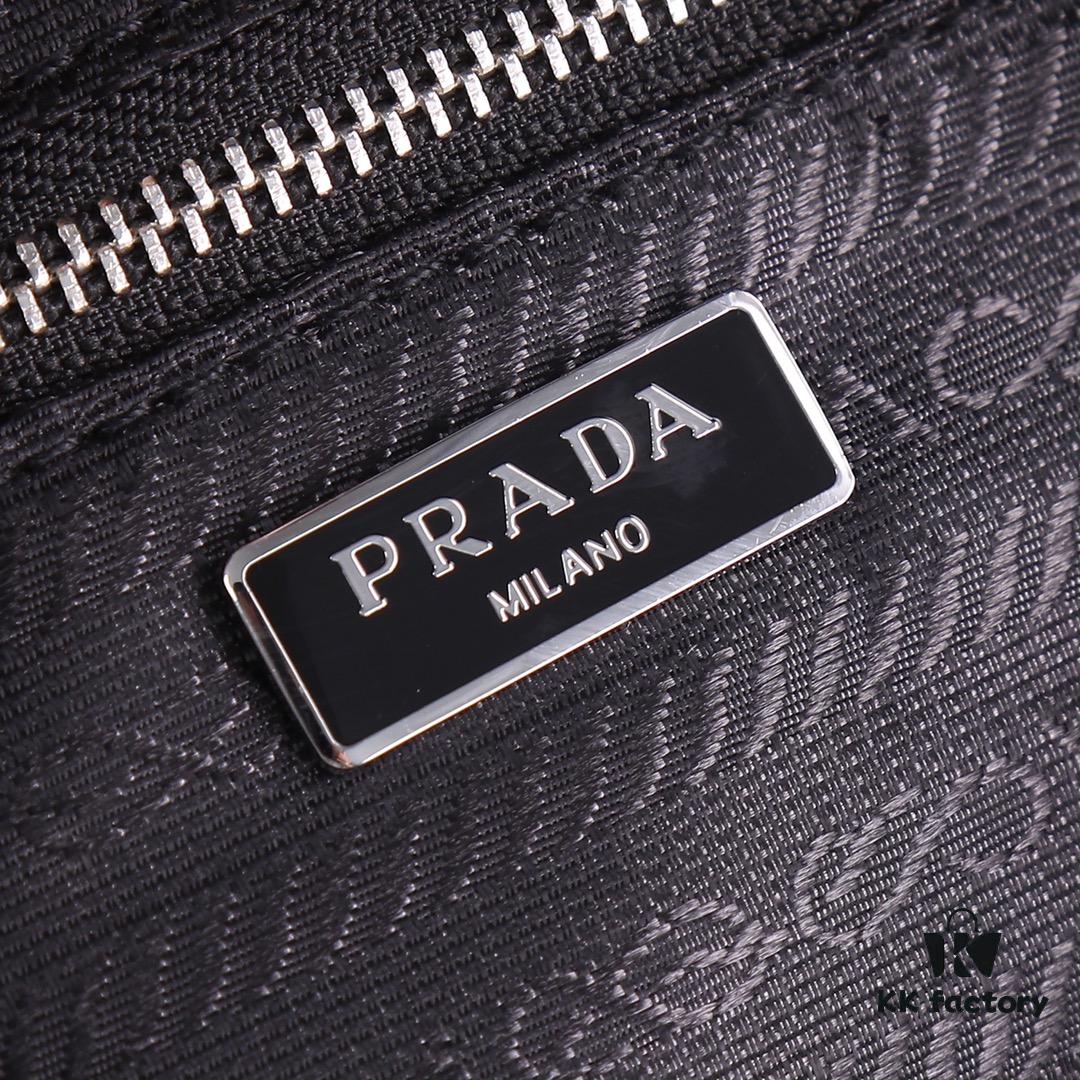 Prada-inspired shoulder bag with elegant design and premium color scheme, size 24.14, model 8812