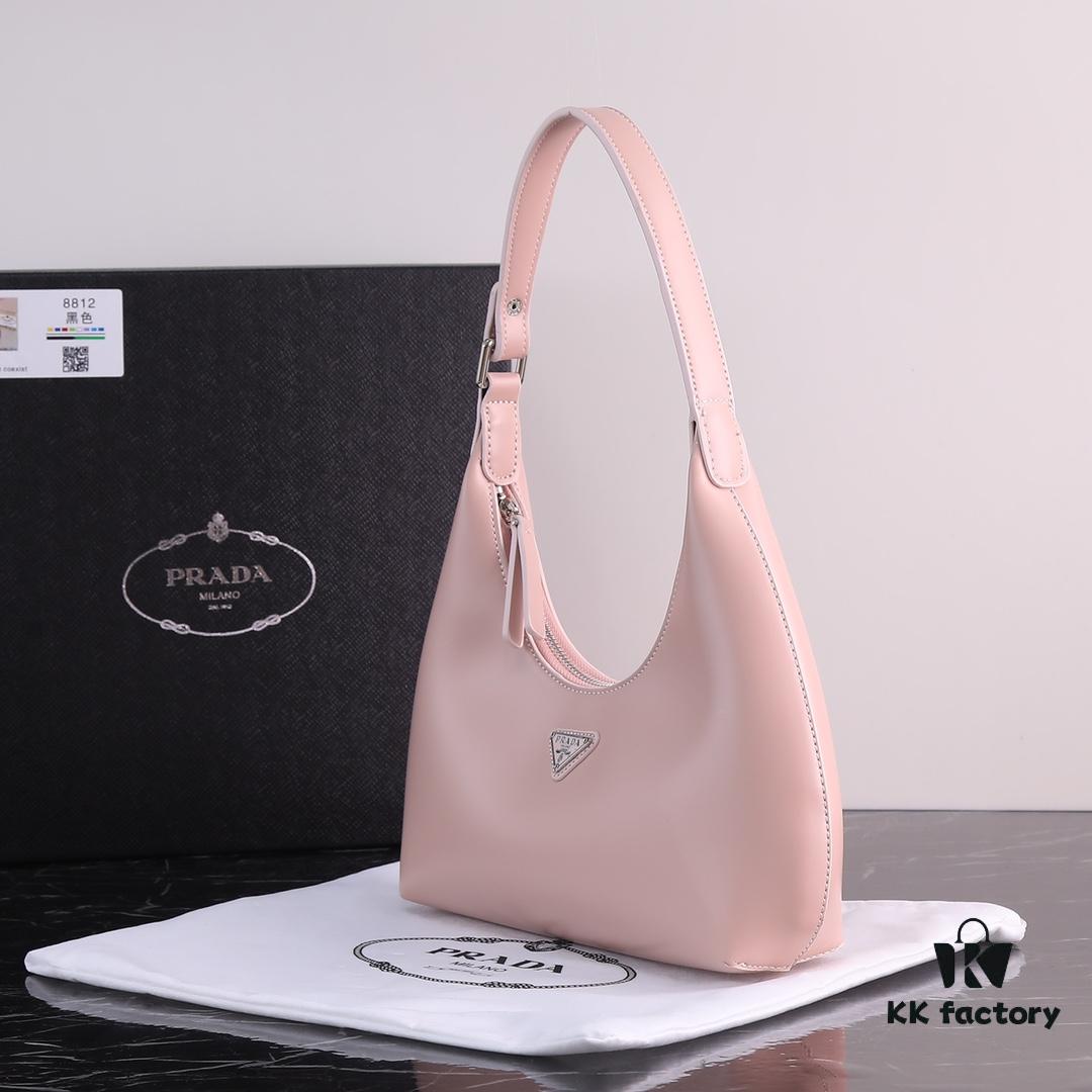 Prada-inspired shoulder bag with elegant design and premium color scheme, model 8812