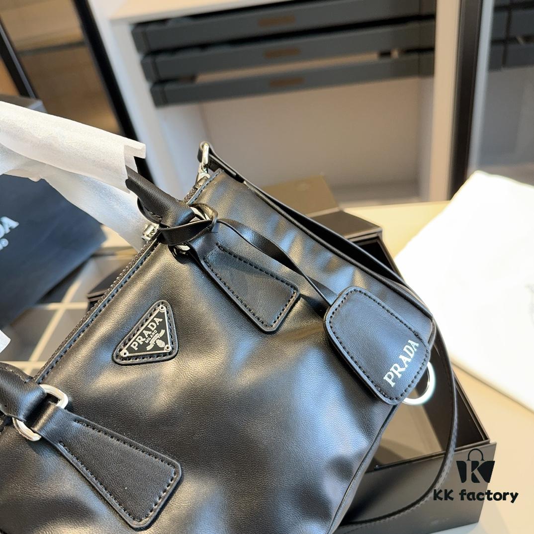 Prada Limited Edition Cloud Series Mini Killer Bag Galleria with Long Strap