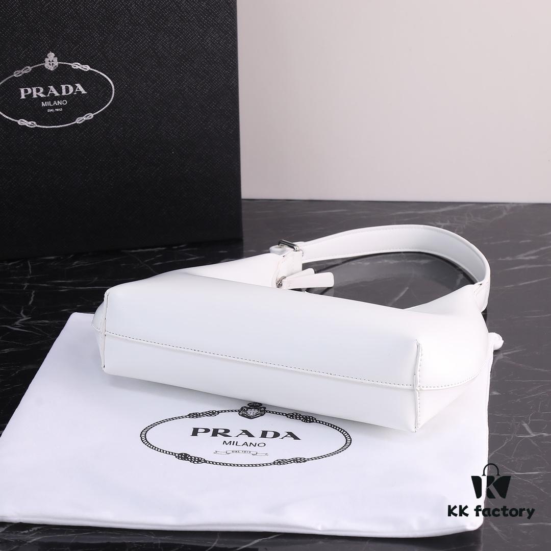 Prada-inspired underarm bag with elegant design and sophisticated color scheme, size 24.14, model 8812