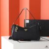 PRADA - Latest Model Handbag / Nylon Lock Bag, Synchronized with Official Website, Made from Original Imported Waterproof Fabric with Authentic Hardware, Exquisite Craftsmanship, Comfortable Touch, OEM by 175, Genuine Quality