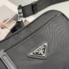 Prada Waist Bag - Latest Designer Model, High-End Waterproof Fabric, Compact and Practical