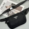 Prada Waist Bag - Latest Designer Model, High-End Waterproof Fabric, Compact and Practical
