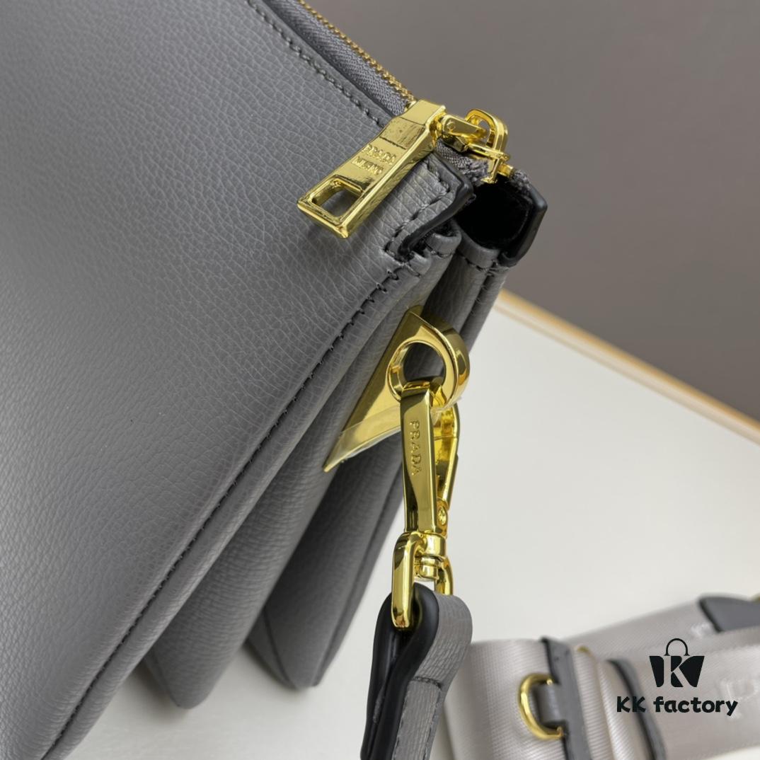 New Launch Prada PRADA Double Shoulder Strap 'Made in Italy' Exquisitely Crafted