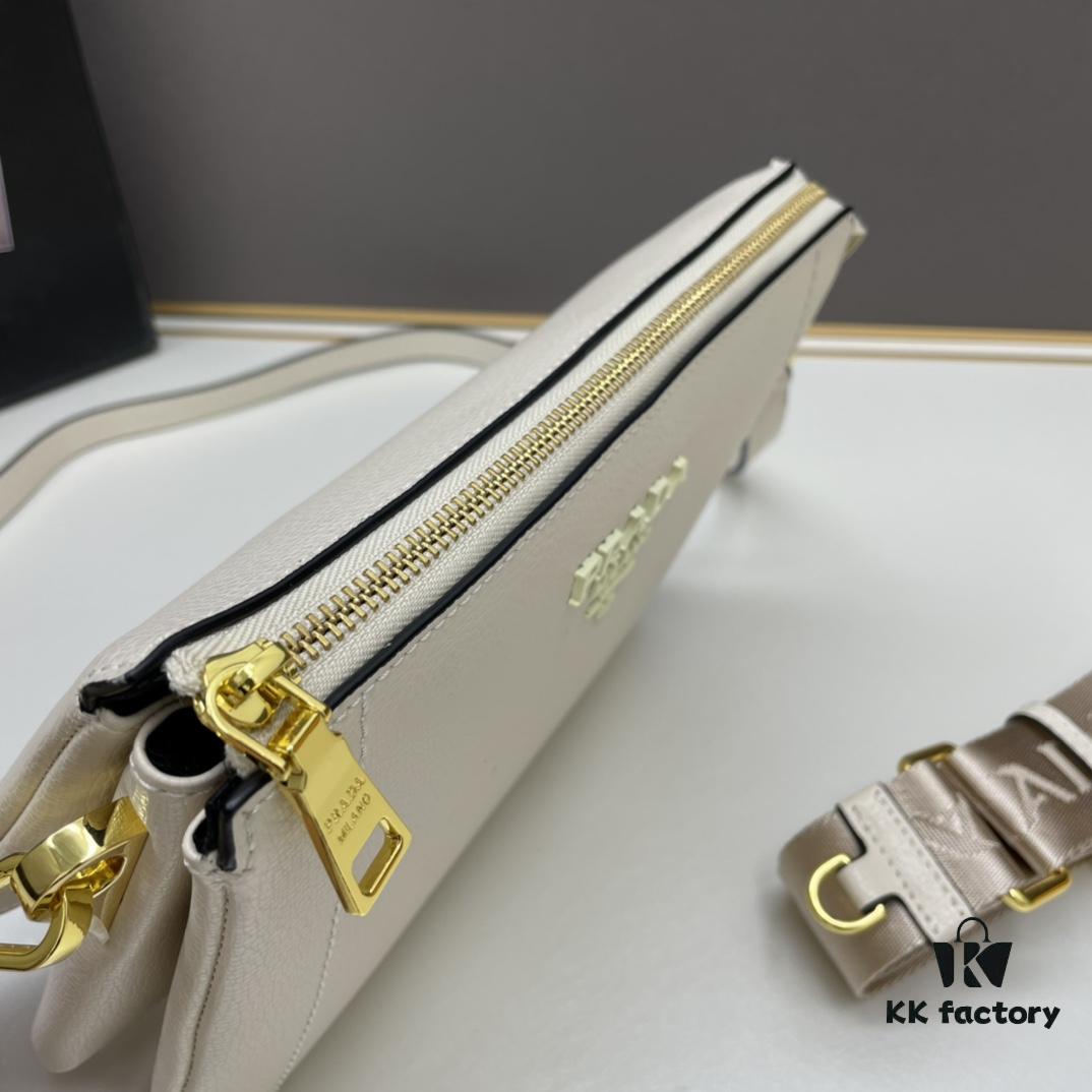 New Arrival Prada PRADA Double-Strap Backpack 'Made in Italy' Exquisitely Crafted 1BH188