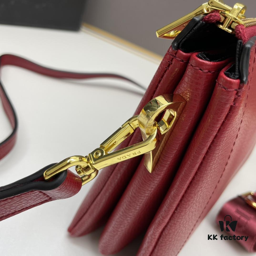 New Launch Prada PRADA Double Shoulder Strap 'Made in Italy' Exquisitely Crafted Backpack