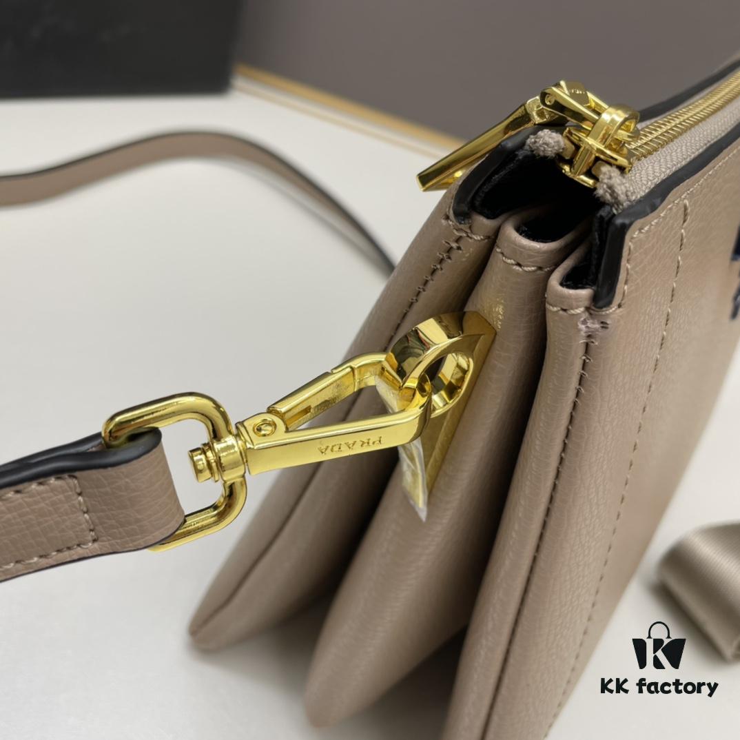 New Arrival Prada PRADA Double Shoulder Strap 'Made in Italy' Exquisitely Crafted Design, Model 1BH188, Size 24*19*6cm, Eight Best-Selling Colors