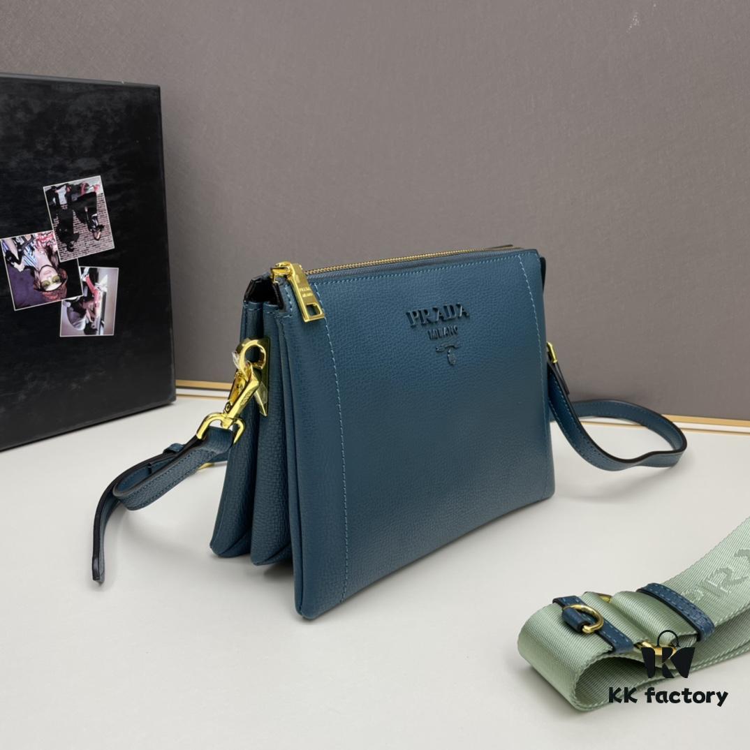 New Arrival Prada PRADA Double-Strap Backpack 'Made in Italy' Exquisite Craftsmanship 1BH188