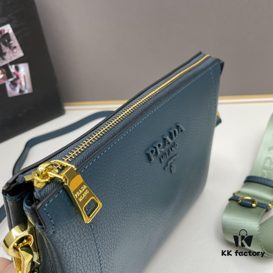 New Arrival Prada PRADA Double-Strap Backpack 'Made in Italy' Exquisite Craftsmanship 1BH188