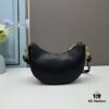 Prada Moon / Crescent Bag - Fashionable Black Horse