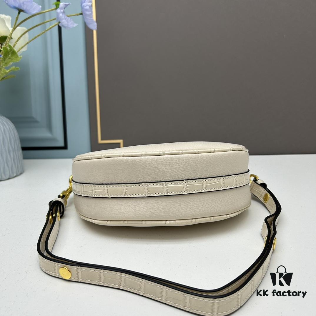 Prada Moon / Crescent Bag - Fashionable Black Horse