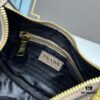Prada Moon / Crescent Bag - Fashionable Black Horse