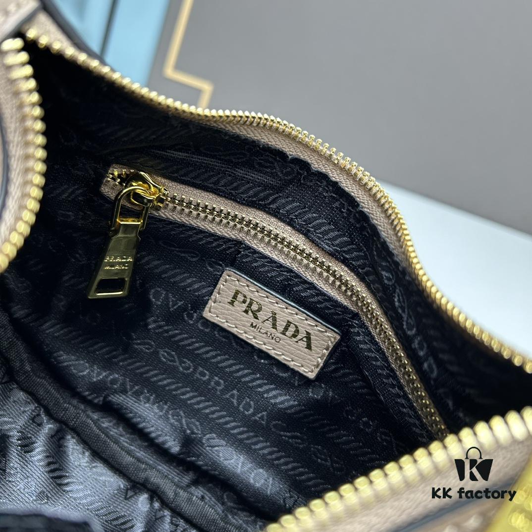 Prada Moon / Crescent Bag - Fashionable Black Horse