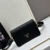 PRADA - Bestselling Flap Bag with Lettered Wide Fabric Strap