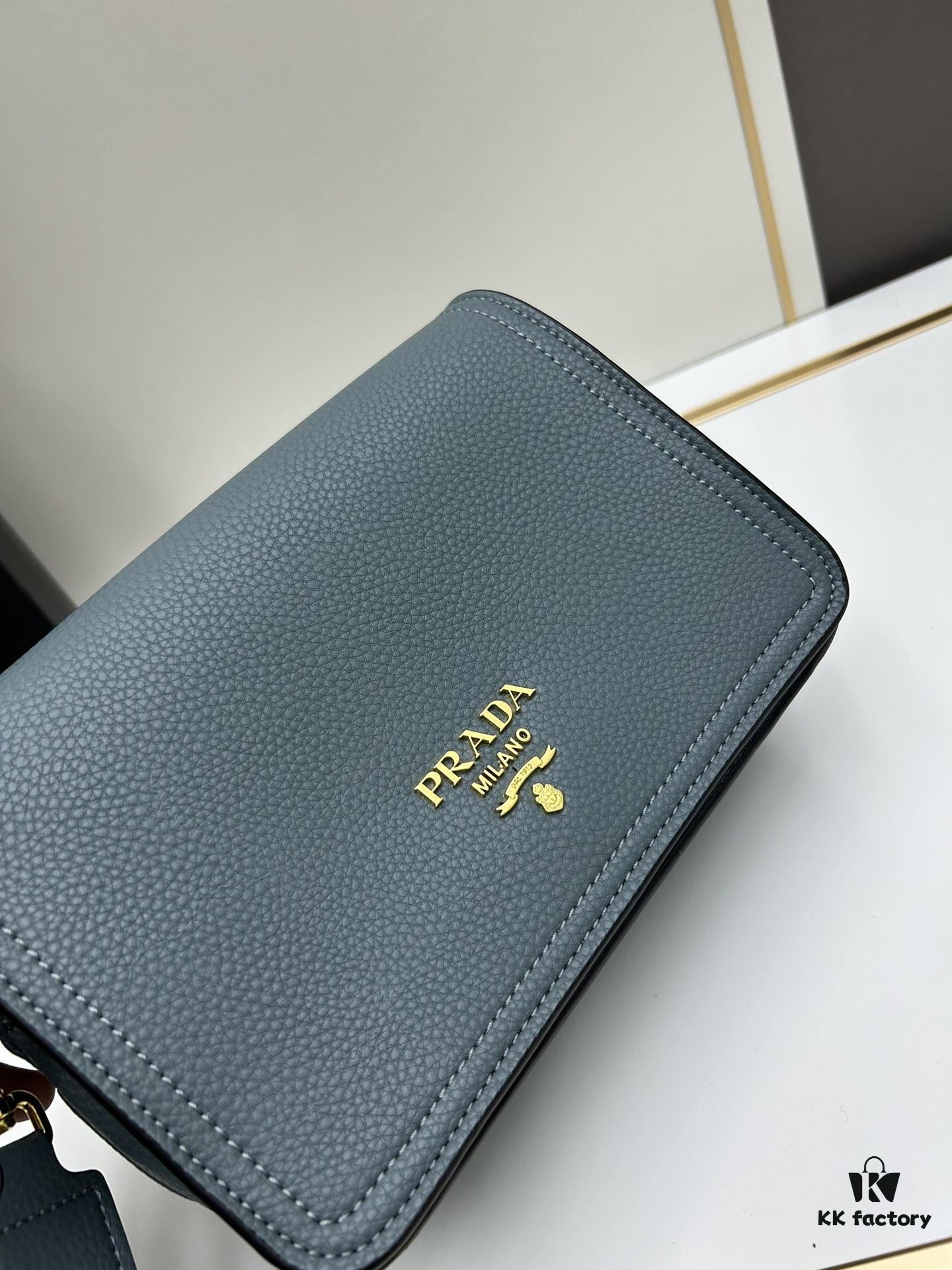 PRADA Flap Top Seller - Letter-Woven Wide Fabric Strap