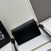PRADA - Bestselling Flap Bag with Letter-Woven Wide Fabric Strap