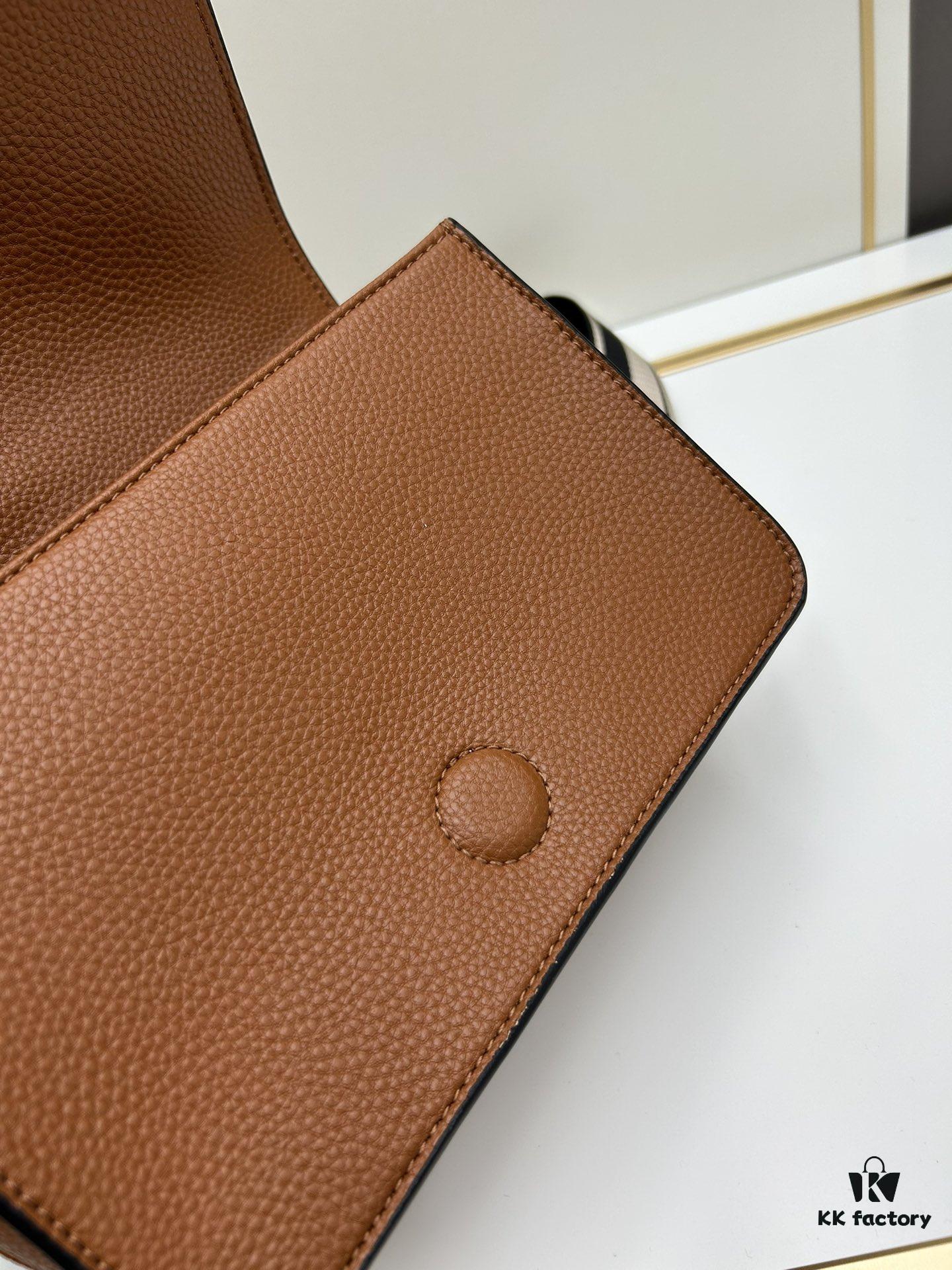 PRADA - Bestselling Flap Bag with Letter-Print Wide Fabric Strap