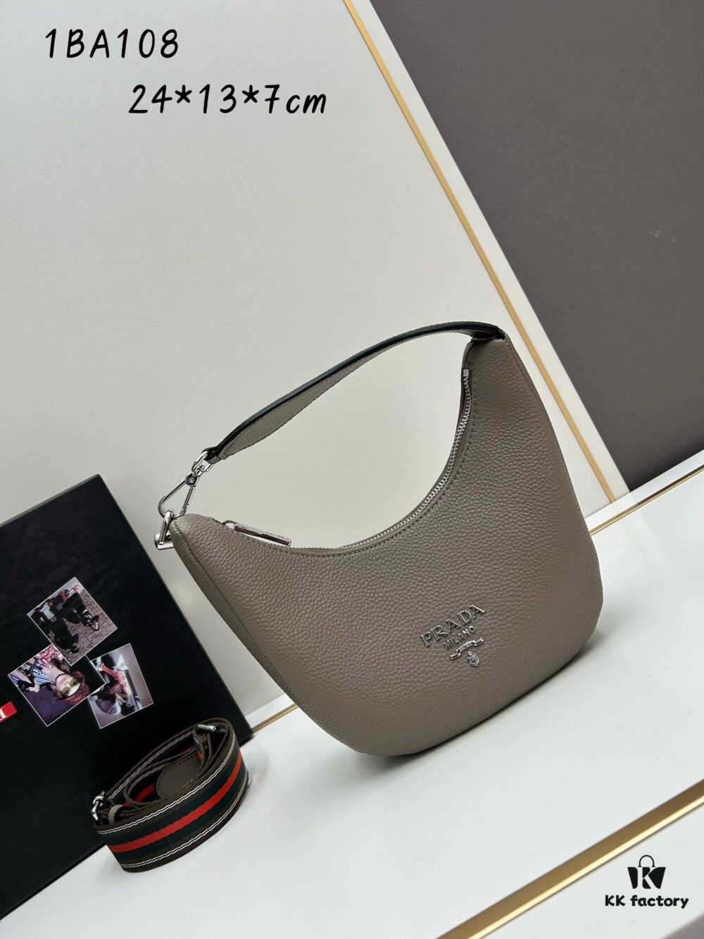 PRADA Underarm Bag - French Elegance, Stylish and Versatile