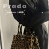 Prada Pradasoftlux Leopard Print Killer Bag with Spacious and Durable Design
