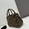 Prada Pradasoftlux Leopard Print Killer Bag with Spacious and Durable Design