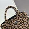 Prada Pradasoftlux Leopard Print Killer Bag with Spacious and Durable Design