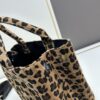Prada Pradasoftlux Leopard Print Killer Bag with Spacious and Durable Design