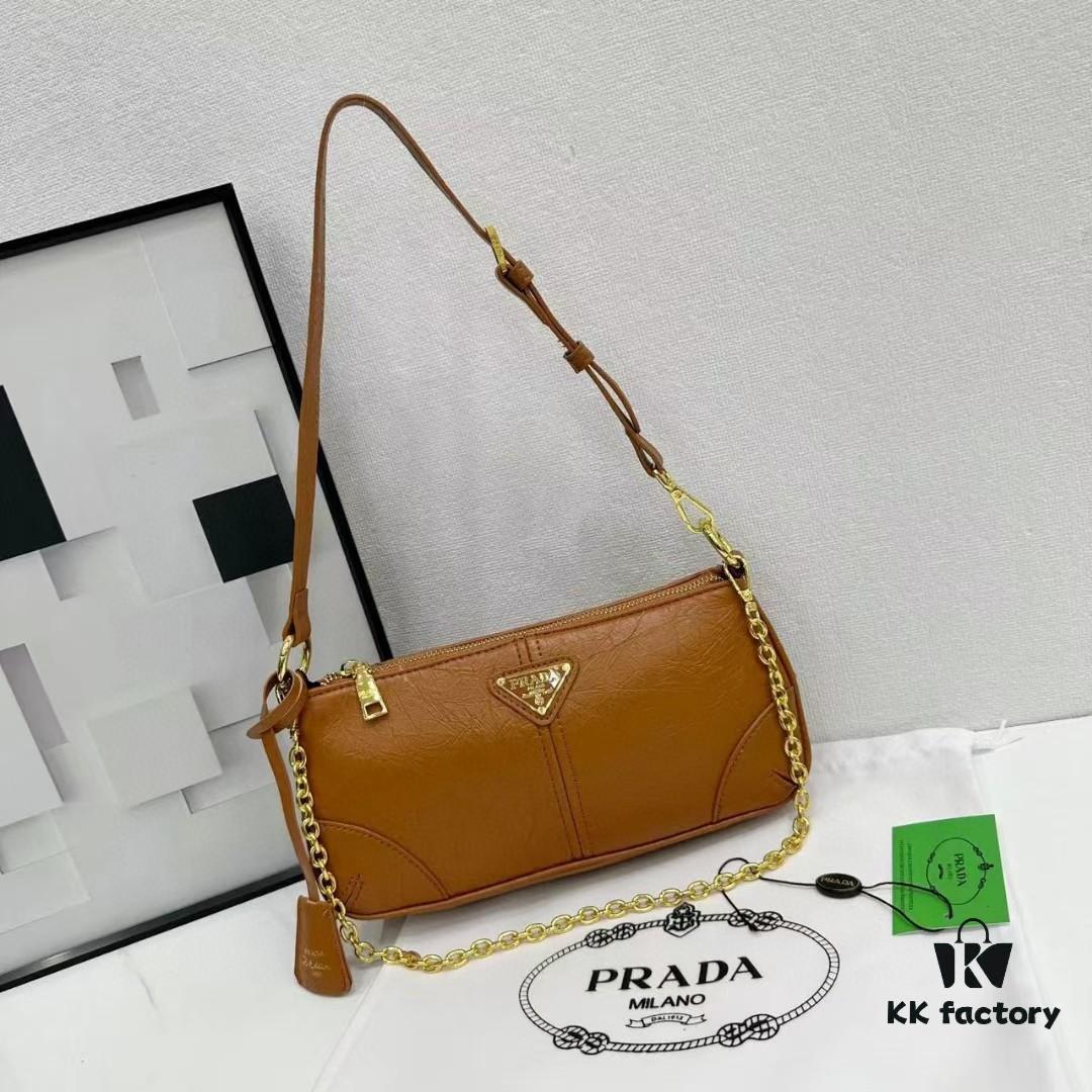 PUJIA Prada-style Mahjong Bag, New Arrival, Love It! Stylish as a Shoulder Bag, Crossbody, or Handheld
