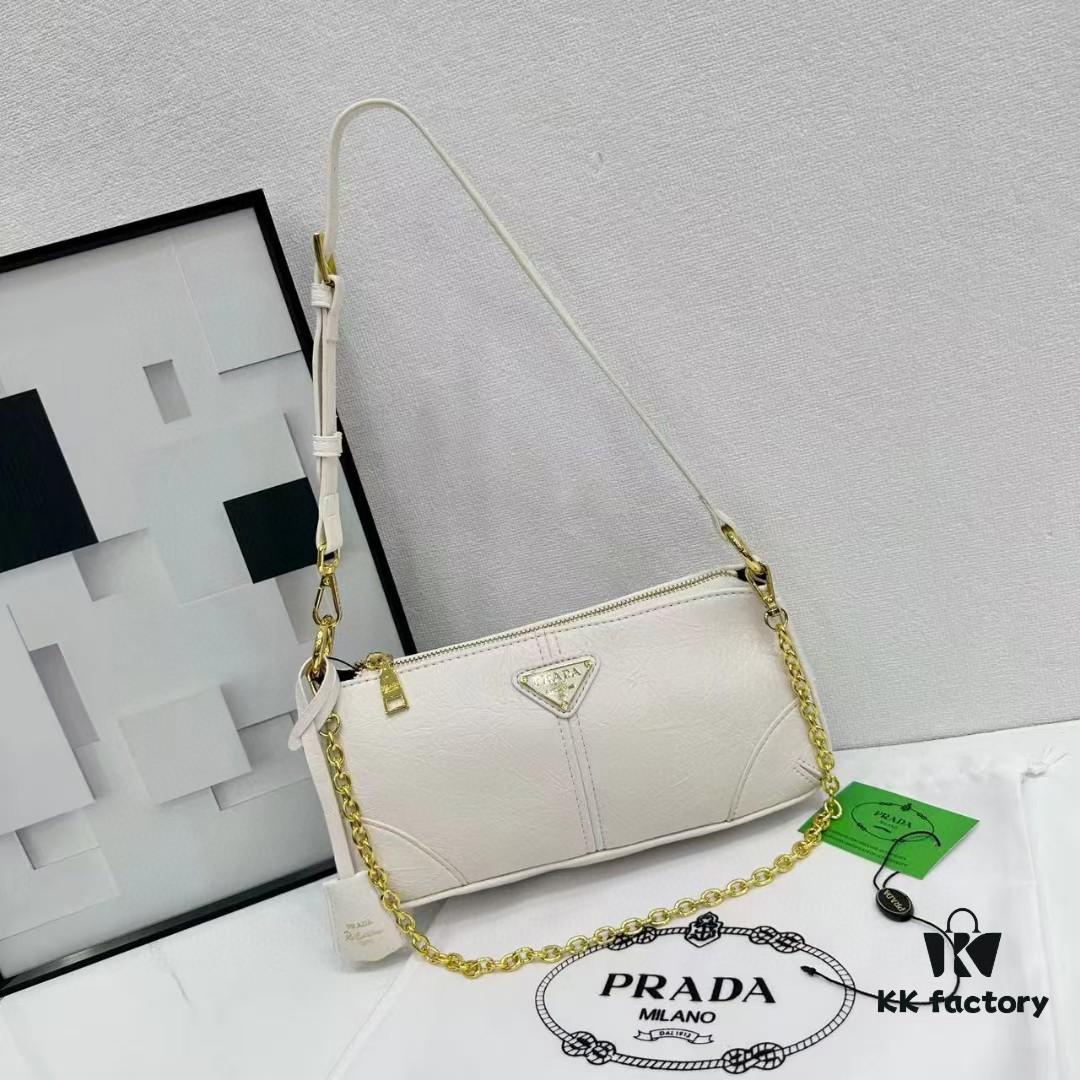 PUJIA Prada-style Mahjong Bag, New Arrival, Love It! Stylish as a Shoulder Bag, Crossbody, or Handheld