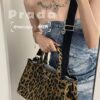 Prada Pradasoftlux Leopard Print Killer Bag with Spacious and Durable Design