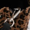 Prada Pradasoftlux Leopard Print Killer Bag with High-End Texture