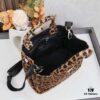 Prada Pradasoftlux Leopard Print Killer Bag with High-End Texture