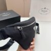 Prada Unisex Waist Bag Chest Crossbody Bag D-112 Size 18×16