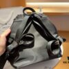 Prada Re-Nylon Waterproof Backpack with Small Pouch