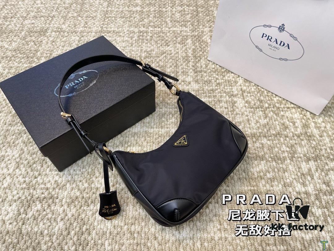 Prada Nylon Underarm Bag