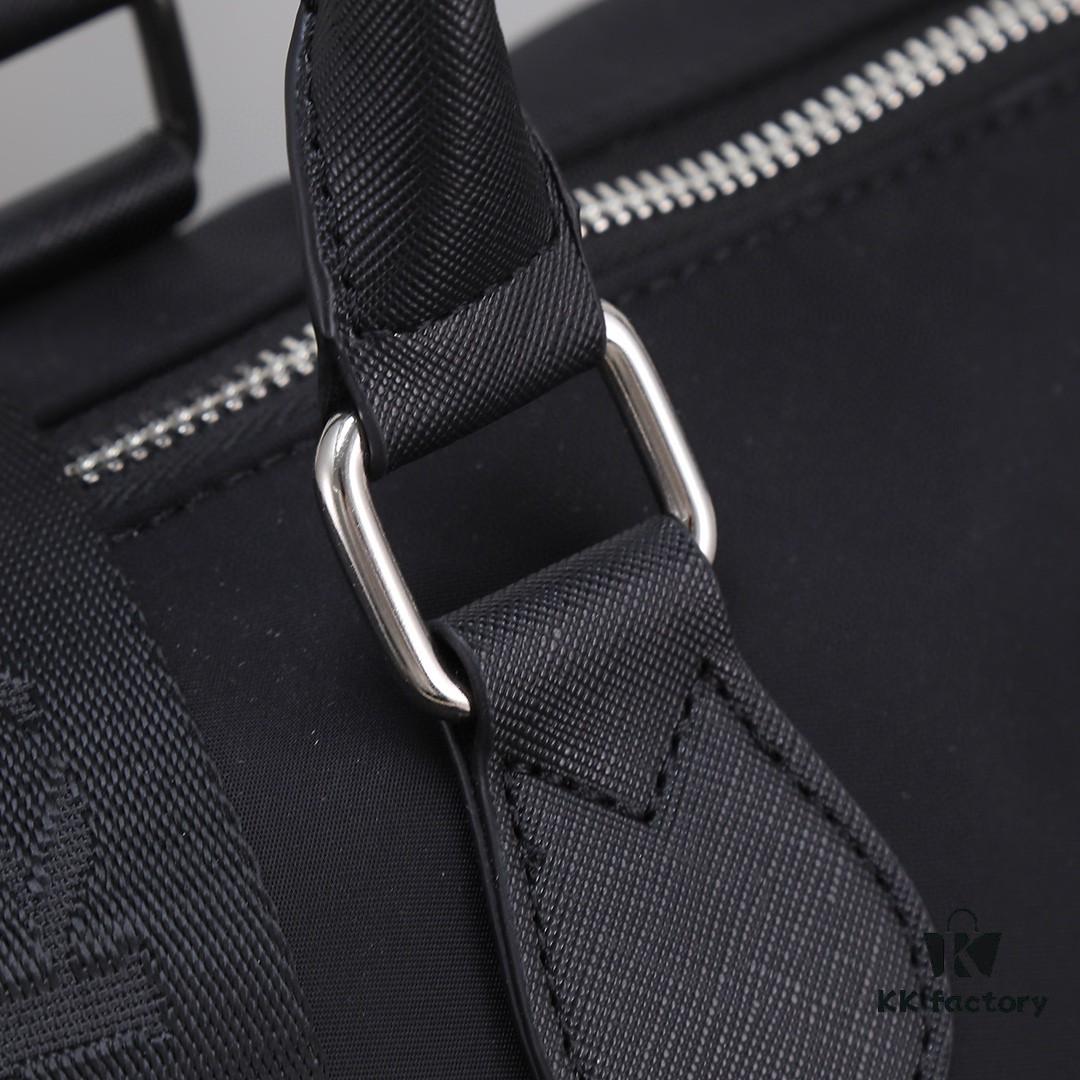 2023 Spring Summer Men's Hand-Carry Travel Bag 🐆 Prada-Inspired Stylish Large Duffel Bag – Fashionable, Versatile, and Spacious for Both Men and Women