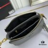 New Prada Flip Shoulder Crossbody Bag Model 66136 with Two Straps, Striped Strap Genuine Leather Handbag, 2019 Summer Fashion Women's Bag