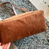Suede Shopping Bag