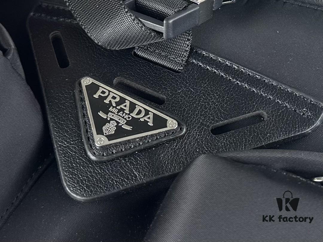 Prada Nylon Backpack 2VZ108 Shoulder Bag Dual Strap Travel Backpack