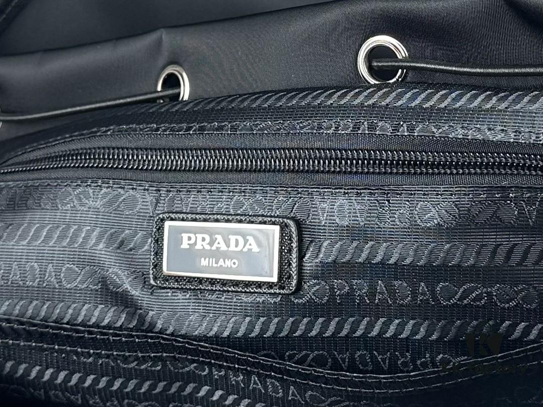 Prada Nylon Backpack 2VZ108 Shoulder Bag Dual Strap Travel Backpack