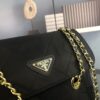 PRADA Vintage Style Chain Bag, Original Parachute Fabric, Retro Fashion, Unisex Design, Size 29x23.6cm, Model No. 2689