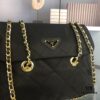 PRADA Vintage Style Chain Bag, Original Parachute Fabric, Retro Fashion, Unisex Design, Size 29x23.6cm, Model No. 2689