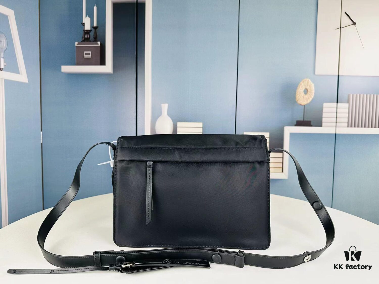 Large Size Prada Hobo Unisex Crossbody Bag - Invite Collection Nylon Shoulder Bag