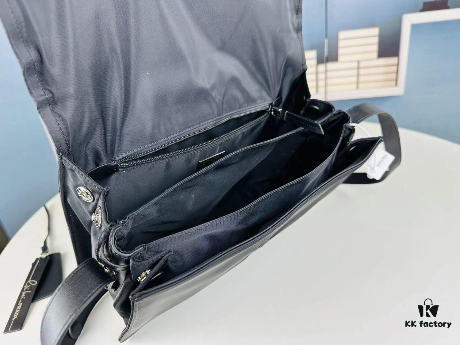 Large Size Prada Hobo Unisex Crossbody Bag - Invite Collection Nylon Shoulder Bag