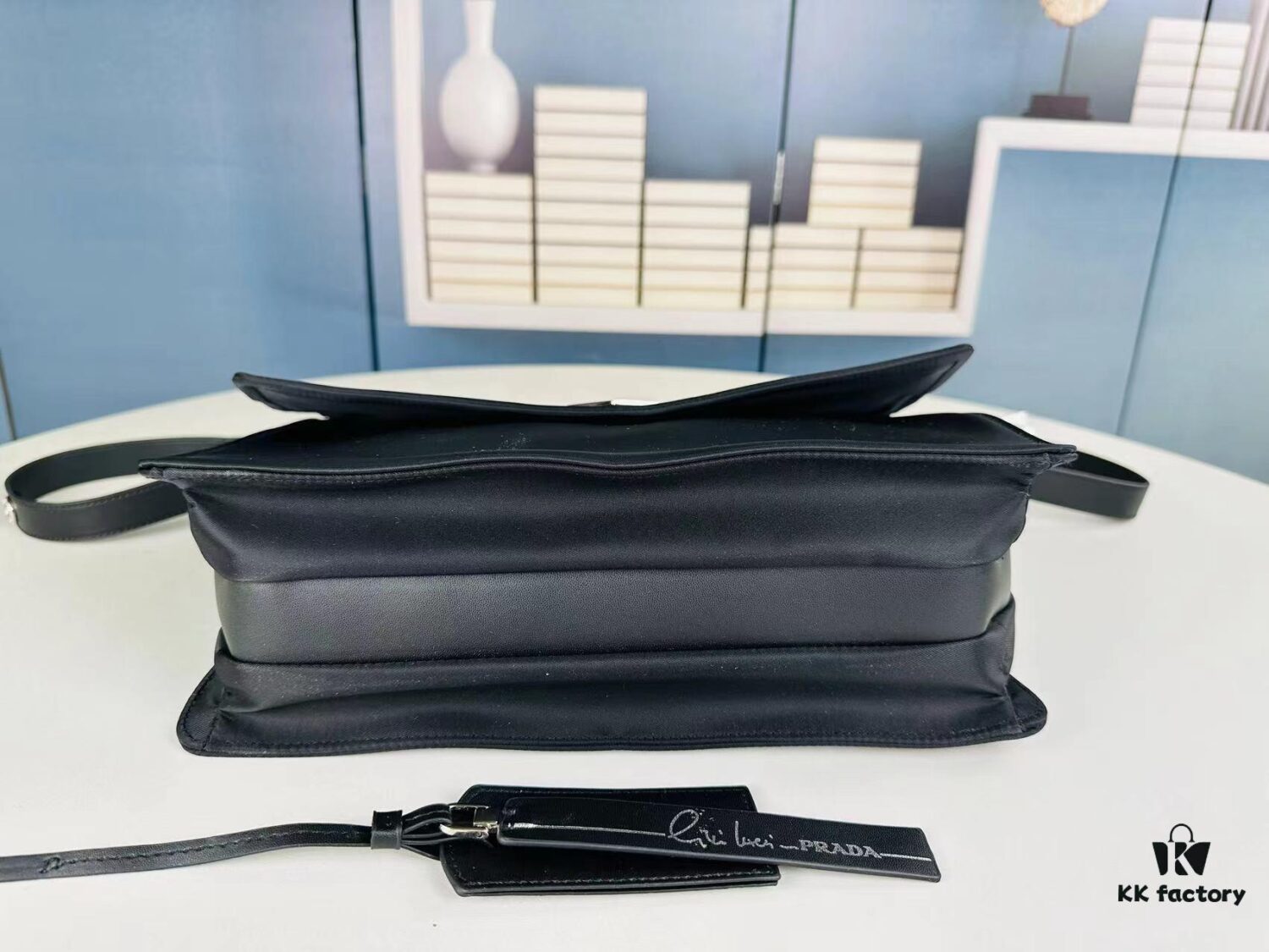 Large Size Prada Hobo Unisex Crossbody Bag - Invite Collection Nylon Shoulder Bag