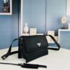 Small Size with Box Prada Hobo Unisex Crossbody Bag Invite Collection Nylon Shoulder Bag