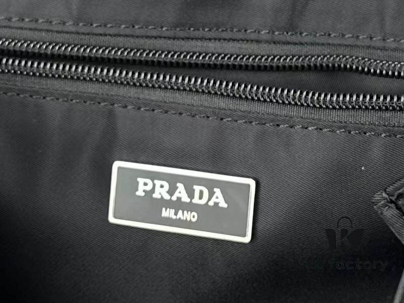 Large Size Prada Hobo Unisex Crossbody Bag - Invite Collection Nylon Shoulder Bag
