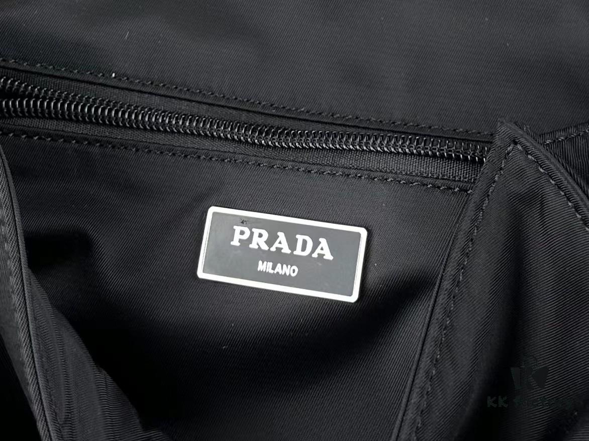 Small Size with Box Prada Hobo Unisex Crossbody Bag Invite Collection Nylon Shoulder Bag